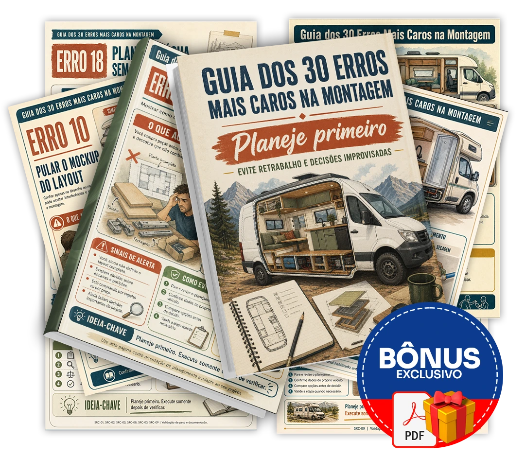 Bônus 1: Guia dos 30 Erros Mais Caros na Montagem