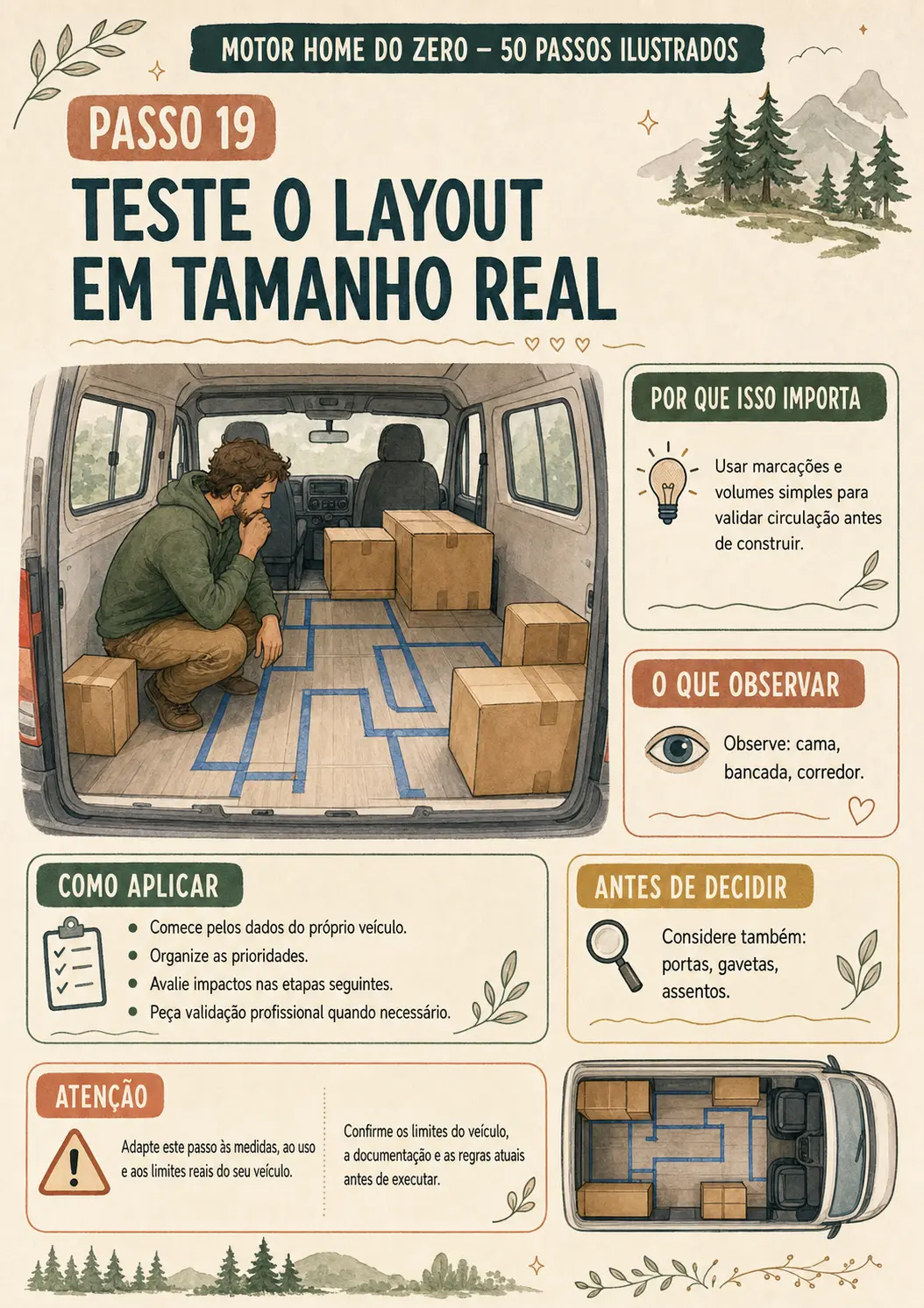 Prévia do passo 19: teste o layout em tamanho real